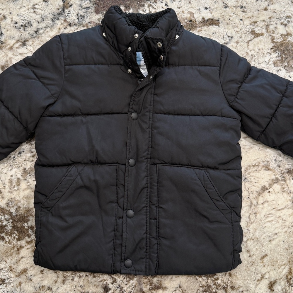 GAP Kids Black Puffer Jacket